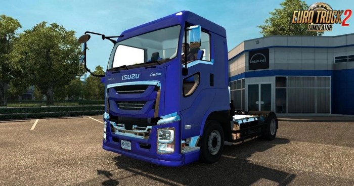 Mod Truck Isuzu 810 CXZ v1 ETS2: Upgrade Truk Anda