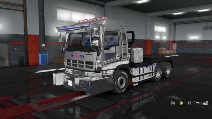 Mod Truck Isuzu 810 CXZ v1 ETS2: Upgrade Truk Anda