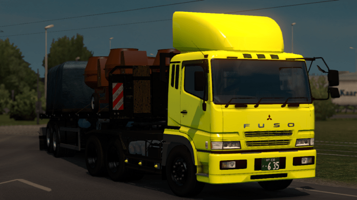 Fuso ets2 mitsubishi standart glos